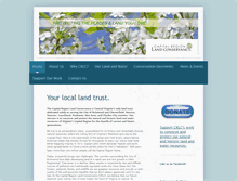Tablet Screenshot of capitalregionland.org